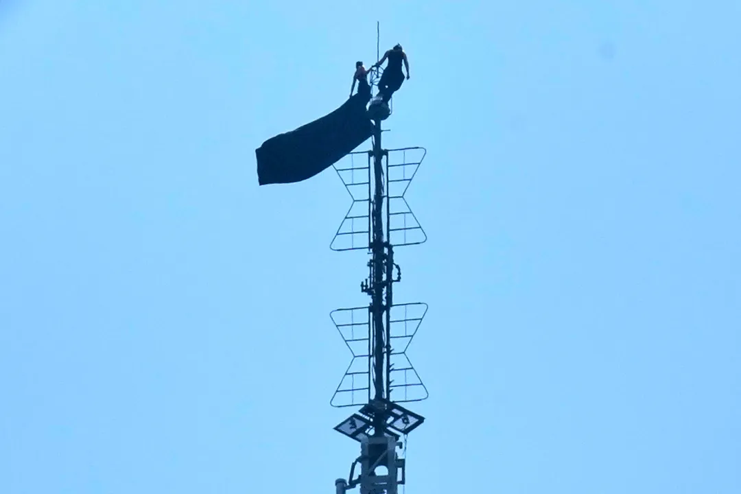 La pareja aficionada a las acrobacias, arrestada el miércoles tras subir a la cima del Empire State Building